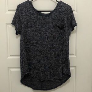 Hollister Navy Super Soft Shirt - Size Large